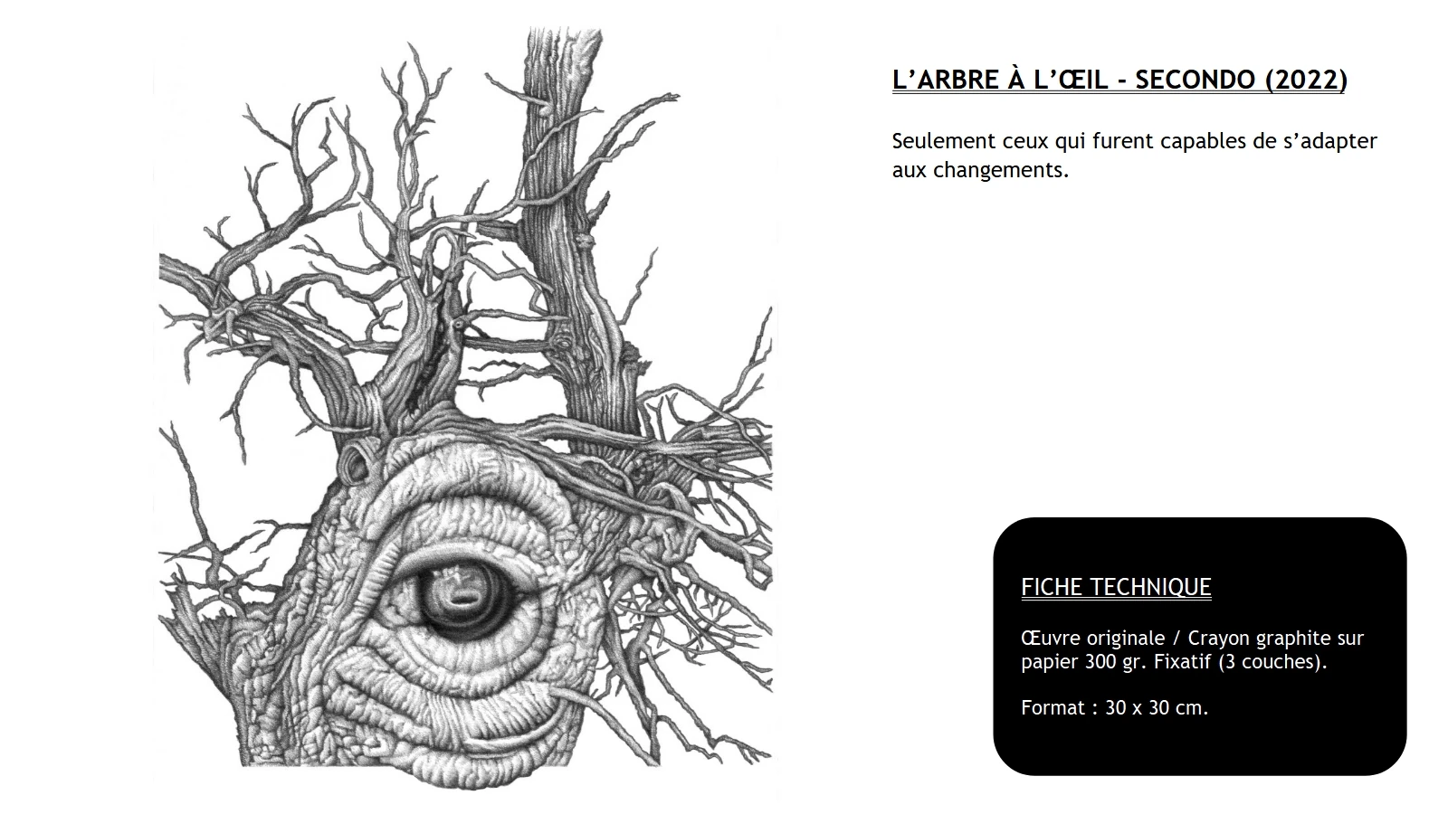 Expositions - Arbre à l'oeil - Voyage dystopique