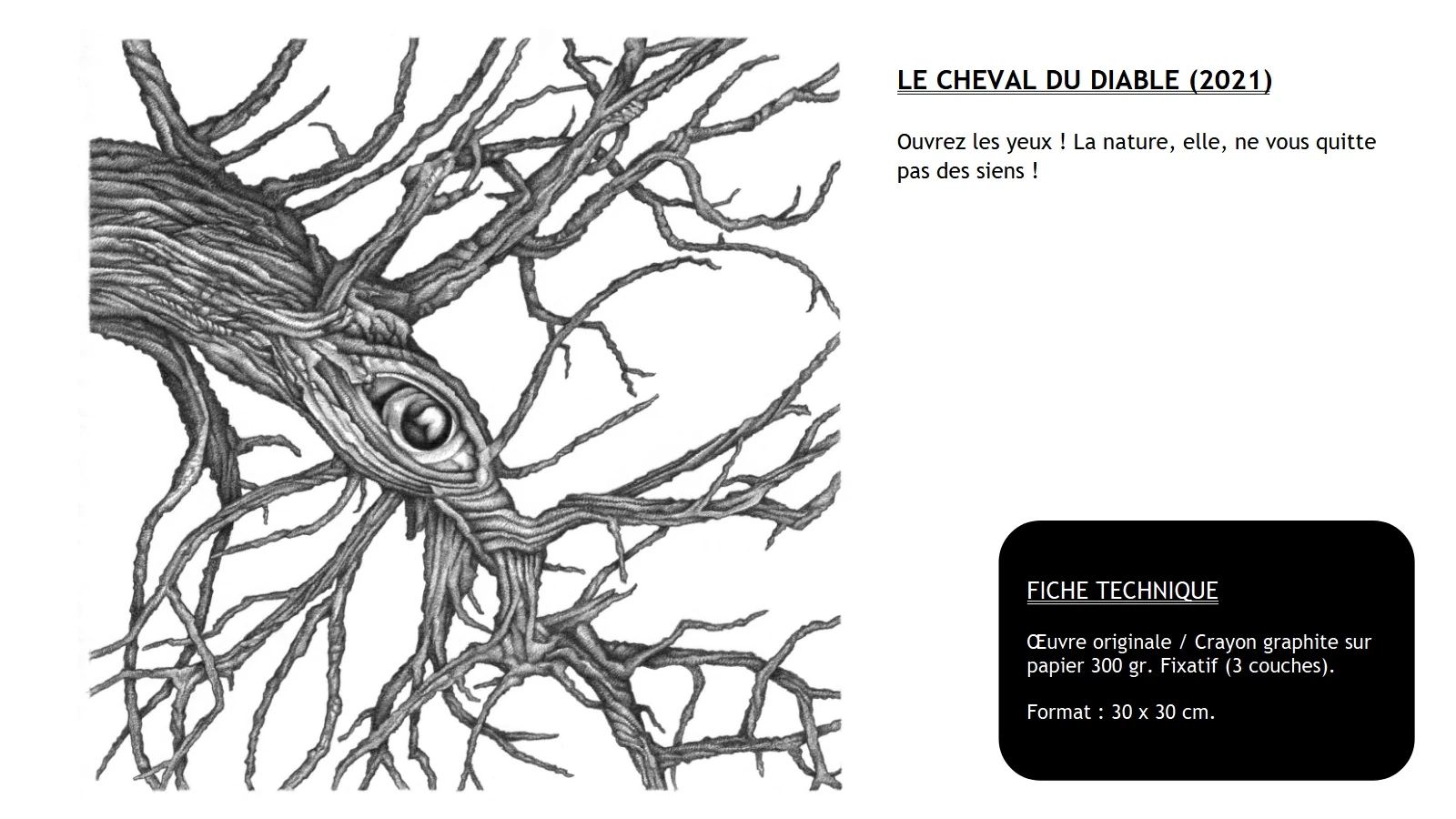 Expositions - Arbre à l'oeil - Voyage dystopique